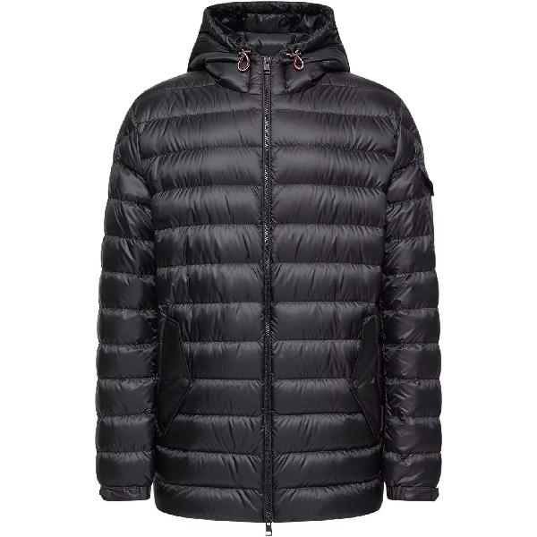 Moncler SS26 Oahu Short Quilted Parka with Hood