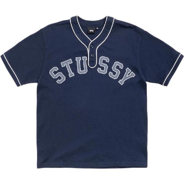 Stussy SS26 ARCH BASEBALL JERSEY