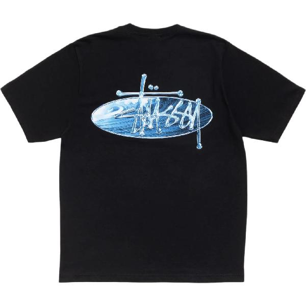 Stussy SS26 WAVE OVAL TEE T