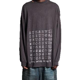 Balenciaga SS24 Brown Long Sleeve Tee